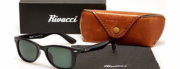 Rivacci Sunglasses - Vintage Polarized Wayfarer type for Mens 