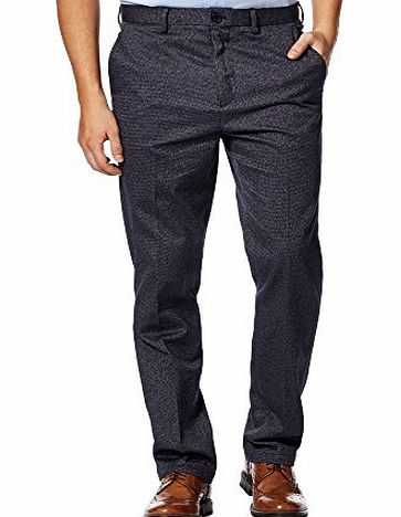 RJR.John Rocha  Mens Designer Navy Cotton Trousers 36R