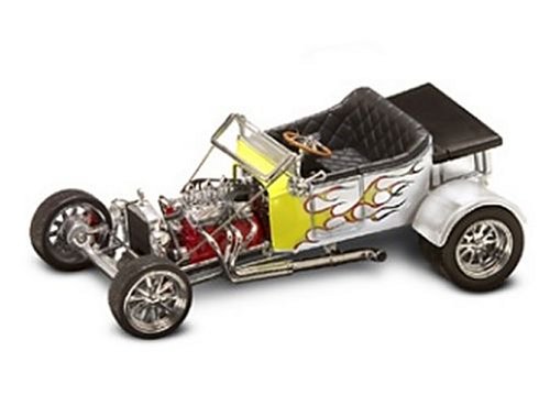Diecast Model Ford T-Bucket (1925) in White (1:18 scale)