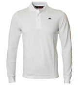White Long Sleeve Polo Shirt