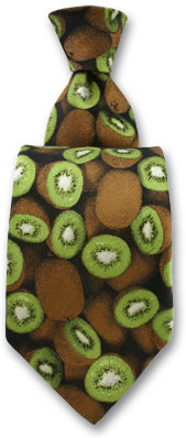 Kiwi Fruit Silk Tie by