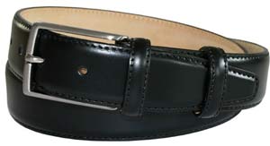 Robert Charles Majestick Black Leather Belt by
