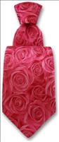 Pink Rose Tie by