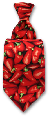 Printed Chilli Tie by