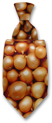 Printed Onions Tie by