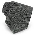 Shimmering Gray Evening Textured Tie