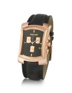Roberto Cavalli Tomahawk - Rose Gold Plated and Leather