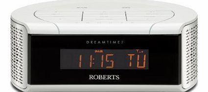 Roberts Dreamtime2 DAB/FM Clock Radio - White