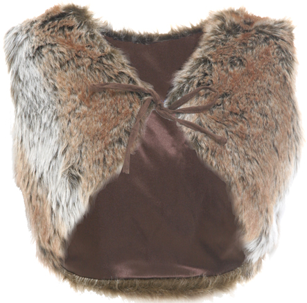 faux fur gilet