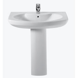 Senso Pedestal Basin (580mm Single tap-hole)
