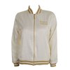 College Track Jacket (Off White)-Small