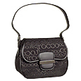 Roccobarocco Sparkling Signature Black Handbag
