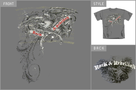 and Rebellion (Eagle) T-shirt brv_20582000