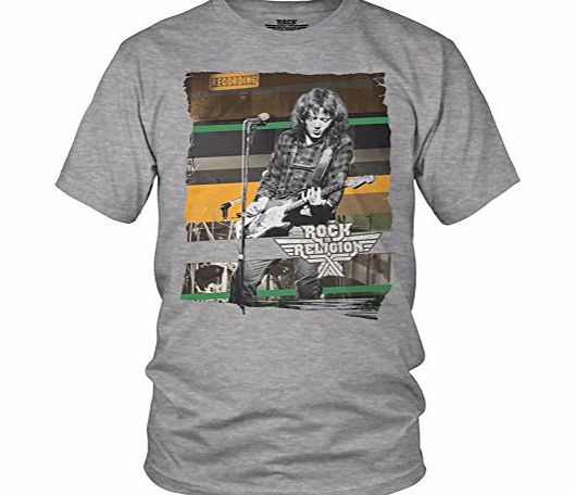 Rock Is Religion  Gallagher T-shirt (sportsgrey/print xlarge)