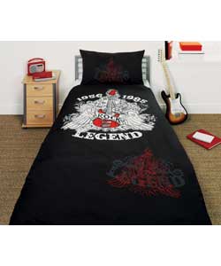 rock Legend Duvet Set Double Bed