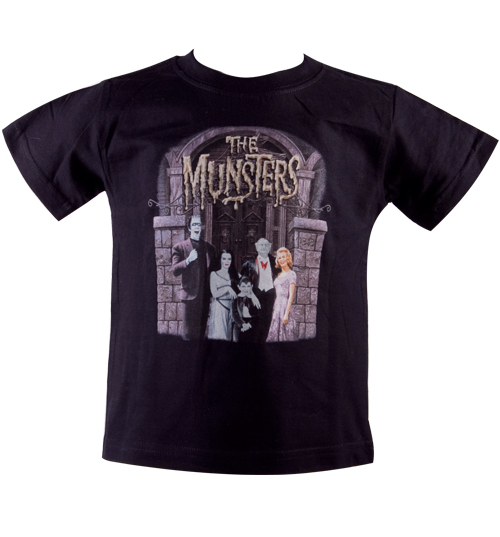 Kids The Munsters Family Portrait T-Shirt from