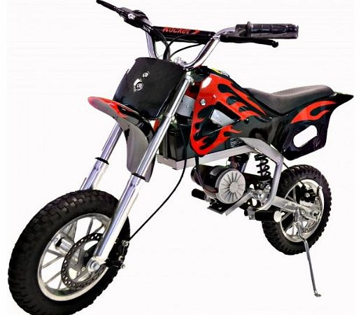 DB350 Electric Dirt Bike - 24v Battery Electric Motorbike 350watt (Black)