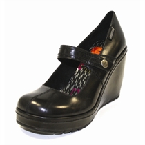 rocket dog Black Platform Wedges