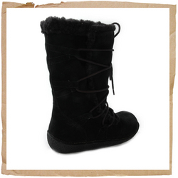 Front Lace Boot Black