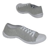 Garage Shoes - Tiempo - Womens Flat Canvas Shoe - Jersey Size 5 UK