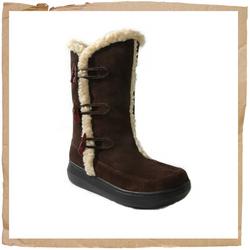 Side Toggle Boot Tribal Brown