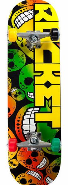 Pro Logo Jah Head Skateboard - 7.8 inch