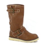 Rockport Garage Shoes - Redadare - Womens Calf Length Boot - Tan Size 4 UK