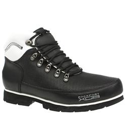 Male R/Port Boundary Perf Leather Upper Casual in Black and White, Brown and Stone