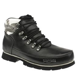 Male Rockport Boundary Leather Upper Casual Boots in Black, Brown