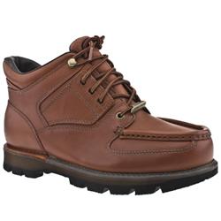 Rockport Male Rockport Umbwe Trail Leather Upper Casual Boots in Dark Brown