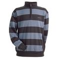 ROCKPORT mens hoop-stripe half-zip sweatshirt