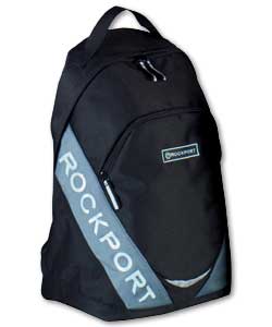 Rockport Panel Detail Backpack - Black