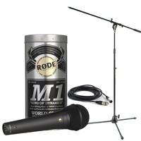 M1 With Boom Mic Stand and 6m Cable