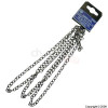 Chrome-Plated Brass Oval Link Chain