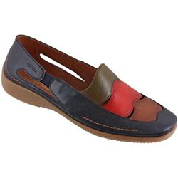 Rohde Female 1002 Leather Upper Leather Lining Casual Shoes in Multi