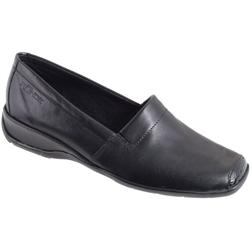 Female 9170 Patent Upper Leather Lining Casual Shoes in Black