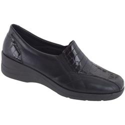 Rohde Female 9436 Leather Upper Leather Lining Casual in Black