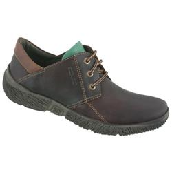 Male 9610 Leather Upper Leather Lining Lace Up in Mocca