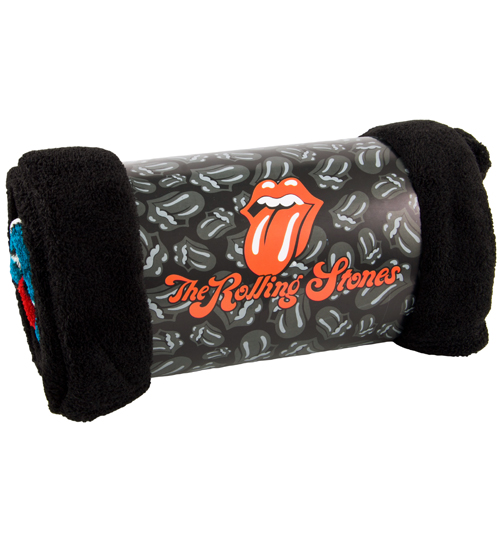 Rolling Stones Licks Fleece Blanket