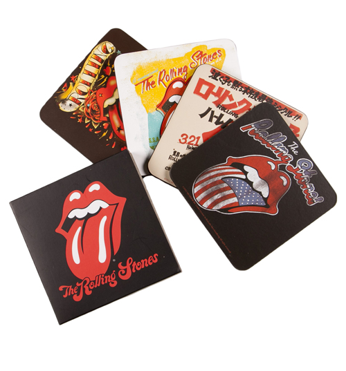 Rolling Stones Set Of 4 Coasters
