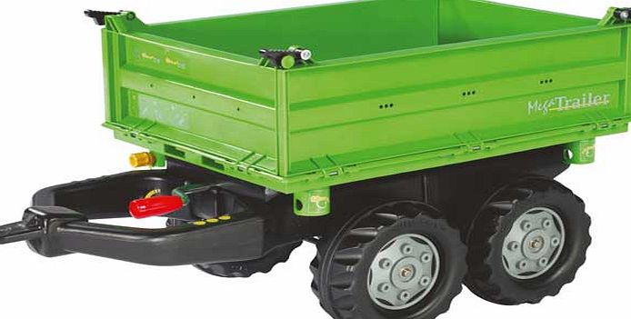 Green Mega Trailer for Childs Tractor