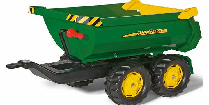 Rolly John Deere Half Pipe Trailer for Childs Tractor