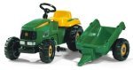 John Deere Pedal Tractor and Trailer