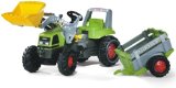 Rolly Toys Rolly Junior CLAAS mit Pedal Farm Tractor and Trailer With Loader