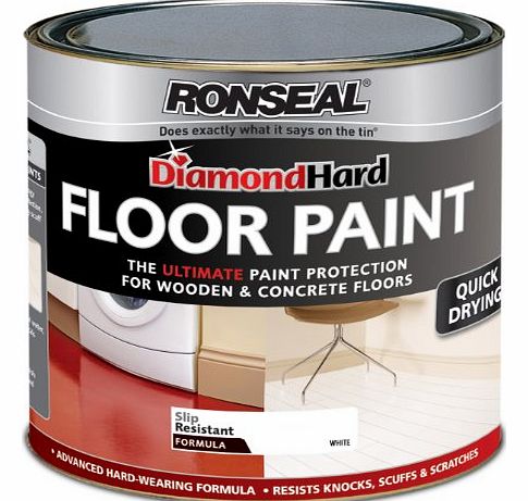 DHFPWH25L 2.5L Diamond Hard Floor Paint - White