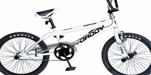 2008 Rooster Jump 360 Gloss White BMX Bike. 20 Inch Wheels