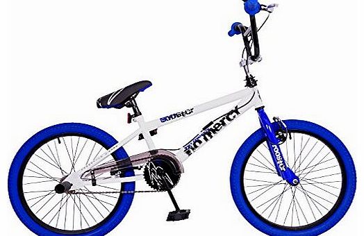 Rooster No Mercy BMX Bike - White/Blue