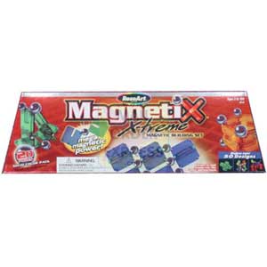 RoseArt 20 Piece Magnetix Xtreme Building Set