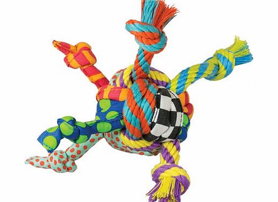  Petstages Rag Rope Ball