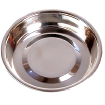 Shallow Puppy Pan Stainless Steel Bowl 6